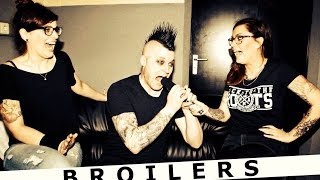 BROILERS  Interview  Columbia Halle Berlin  wwwpitcamtv [upl. by Oiragelo26]