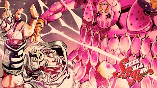 TUSK ACT 4 with JOHNNY JOESTAR THEME  JoJo Steel Ball Run Manga ANIMATION [upl. by Alek49]