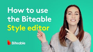 How to use the Biteable Style editor [upl. by Pompei]