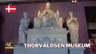 Explore Thorvaldsen Museum In Copenhagen Denmark 4K 60FPS [upl. by Neeruan]