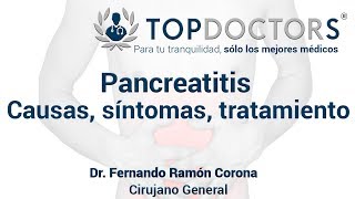 Pancreatitis Causas síntomas tratamiento [upl. by Wichman]