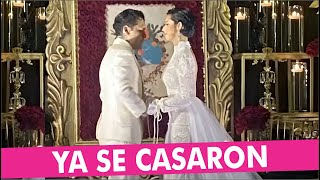 Ángela Aguilar y Christian Nodal se CASAN en una boda privada [upl. by Ycat]