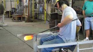 Blenko Glass Factory  Milton WV [upl. by Pierre]