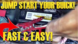 HOW TO JUMP START YOUR CAR FAST IN UNDER 3 MINUTES  2005 BUICK LESABRE BATTERY LOCATION [upl. by Banyaz191]