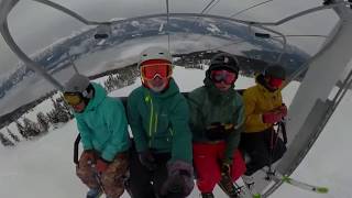 Snowboarding Revelstoke Groomers Choice [upl. by Ayocat]