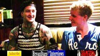 Suicide Silence Interview 2 Mitch Lucker amp Dan Kenny 2012 [upl. by Windzer]