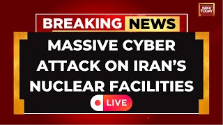 IsraelIran War LIVE Massive Cyber Attack On Irans Nuclear Facilities Executive Bodies  LIVE [upl. by Ecyor549]