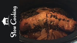 Beautifully Tender Slow Cooker Pork Fillet Cooked in an Apple Cider [upl. by Cleavland958]