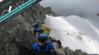 La traversée des Aiguilles Marbrées  Massif du Mt Blanc  Alpinisme [upl. by Enelear170]