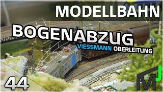 Bogenabzug Anleitung von Viessmann Oberleitung  Modelleisenbahn H0 [upl. by Aikemaj]