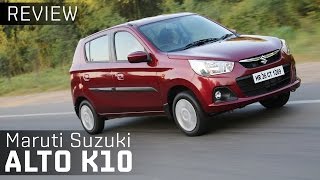 2015 Maruti Suzuki Alto K10  Review  ZigWheels [upl. by Akemat760]