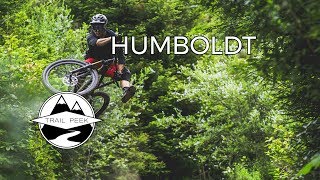 SICKEST TRAIL IN NORTHERN CALIFORNIA  Mountain Biking Humboldt County [upl. by Durwin]