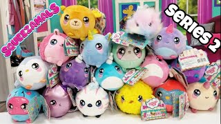 Series 2 Squeezamals Plush Squishy Pets [upl. by Jessee]