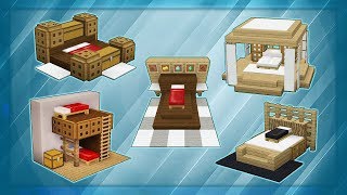 20 Minecraft Bed Designs [upl. by Zhang610]