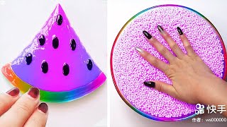 Satisfying Slime ASMR 2023  Relaxing Slime Videos  Oddly Satisfying Slime Crunchy 2023 [upl. by Yetac]