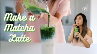 The Iced Matcha Latte YOU NEED to Start Your Day  Premium Japanese Matcha Tea Recipe [upl. by Dace855]