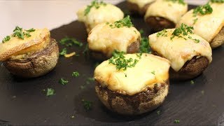 Cheese Stuffed Mushrooms recipe [upl. by Walley412]