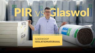 Glaswol vs PIR Welke Isolatie Kies Jij  Warmte en Geluidsisolatie Vergelijking [upl. by Bertram349]