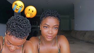 How To Get BIG Ringlet Curls Texturizing 4c Natural Hair [upl. by Henigman488]