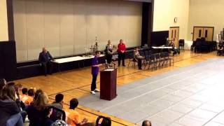 Arizona Academic Decathlon Region IV 1st place speech [upl. by Adnek]