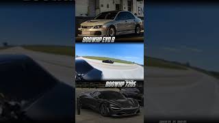 cornfedevo8 4G63 EVO8 🆚 McLaren 720 automobile dragrace car cars mitsubishi nyce1s racing [upl. by Dodson]