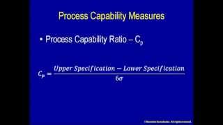 3b Process Capability Ratio Cp and Index Cpk [upl. by Avehs]