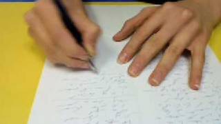 Handywrite Shorthand Dictation at 100 WPM [upl. by Hayalat]