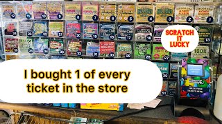 1 of EVERY SCRATCHER IN THE STORE [upl. by Gnof]