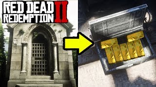 I FOUND 7 GOLD BARS HERE How to Make EASY FAST MONEY in Red Dead Redemption 2 [upl. by Yelknirb850]