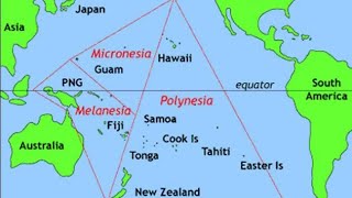 OCEANIA EXPLAINED Micronesia Melanesia Polynesia Australasia [upl. by Sirovart69]