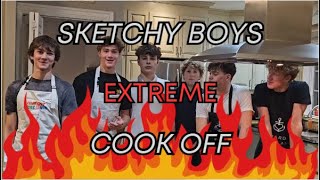 SKETCHY BOYS EXTREME COOK OFF GETS HEATED🔥 [upl. by Eleets]