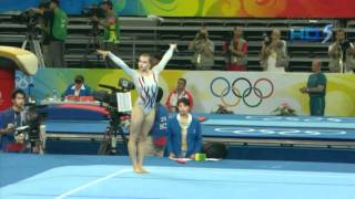 Anna Pavlova  Floor Exercise  2008 Olympics Team Final [upl. by Wessling]