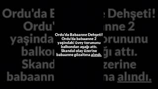 Ordu Haberleri Babaanne Ne Yapmış Bir Bakın shortvideo haber ordu [upl. by Concepcion]