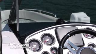 Hurricane SunDeck 2700 OB Dual Product WalkThrough [upl. by Bertrand42]