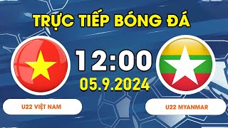 U22 VIỆT NAM  U22 MYANMAR  SIÊU PHẨM ĐẲNG CẤP SỨC MẠNH CỦA NHỮNG CHIẾN BINH SAO VÀNG [upl. by Inva]