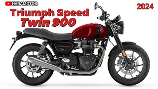 2024 Triumph Speed Twin 900  A Modern Classic Evolution [upl. by Gerty]