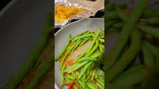 Sautéed green beans for lunch glyenterborg4585 [upl. by Theobald]