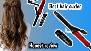 Best affordable hair curler  bromus hair curler live review [upl. by Jenks528]