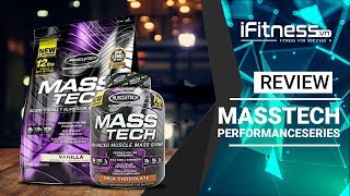 Review Mass Tech  Sữa tăng cân tăng cơ đẳng cấp của MuscleTech [upl. by Roe]