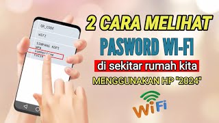 2 cara menampilkan kata sandi wifi yang sudah terhubung menggunakan hp passwordwifi [upl. by Beare234]