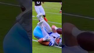 Jake Ferguson Injury on Catch  Dallas Cowboys vs Cleveland Browns Highlights shorts fyp trending [upl. by Eirojram6]