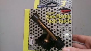 Melting Gold with Go System MT2055H Fine Flame Tech Torch [upl. by Hesther213]