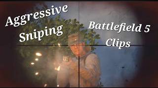 Aggressive Sniping  Quickscoping Kill Streaks and MultiKills Best Battlefield 5 Clips Vol 20 [upl. by Nav]