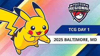 TCG Day 1  2025 Pokémon Baltimore Regional Championships [upl. by Bernstein]