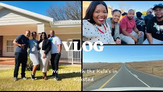 VLOG TRAVEL TO KOKSTAD WITH US Spending the weekend with the Kulas Our channel is monetised now [upl. by Yank648]