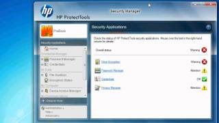 HP ProtectTools Overview [upl. by Richardo]