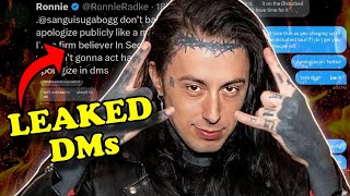 The Ronnie Radke Situation Got Worse LEAKED DMs [upl. by Maynard556]