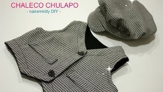 Tutorial como coser un Chaleco de chulapo Patrones gratis [upl. by Burke469]