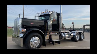 Matt Venturas New 2022 Peterbilt 389 Day Cab 46k Rears Cummins X15 Hot Rod [upl. by Agemo941]