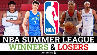 NBA Summer League Winners amp Losers Ft Paolo Banchero Chet Holmgren Kenneth Lofton amp Jabari Smith [upl. by Fritze]